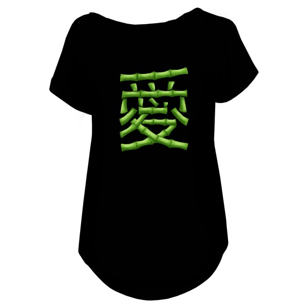 Bambusový nápis láska